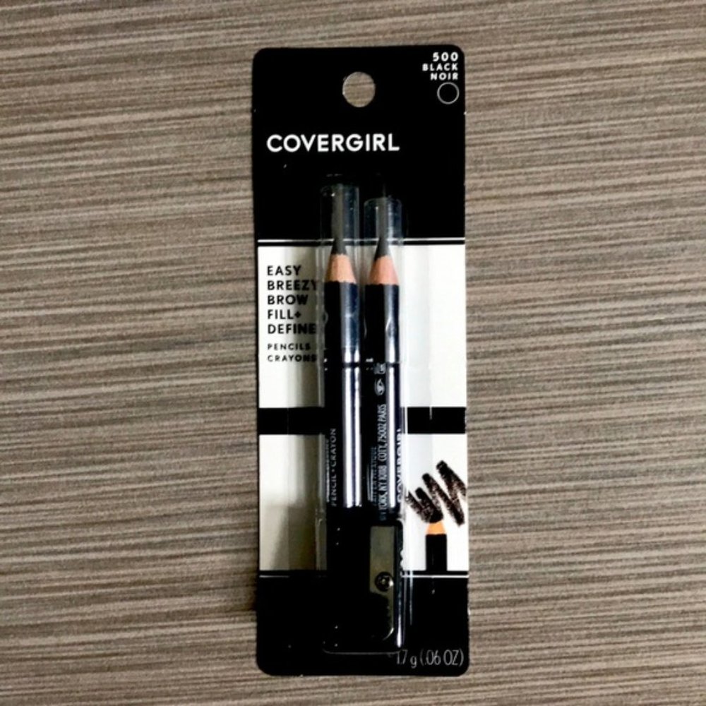 CoverGirl Easy Breezy Black Brow pencils- New